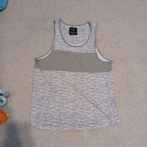 Men's Gray Sleeveless Shirt XL